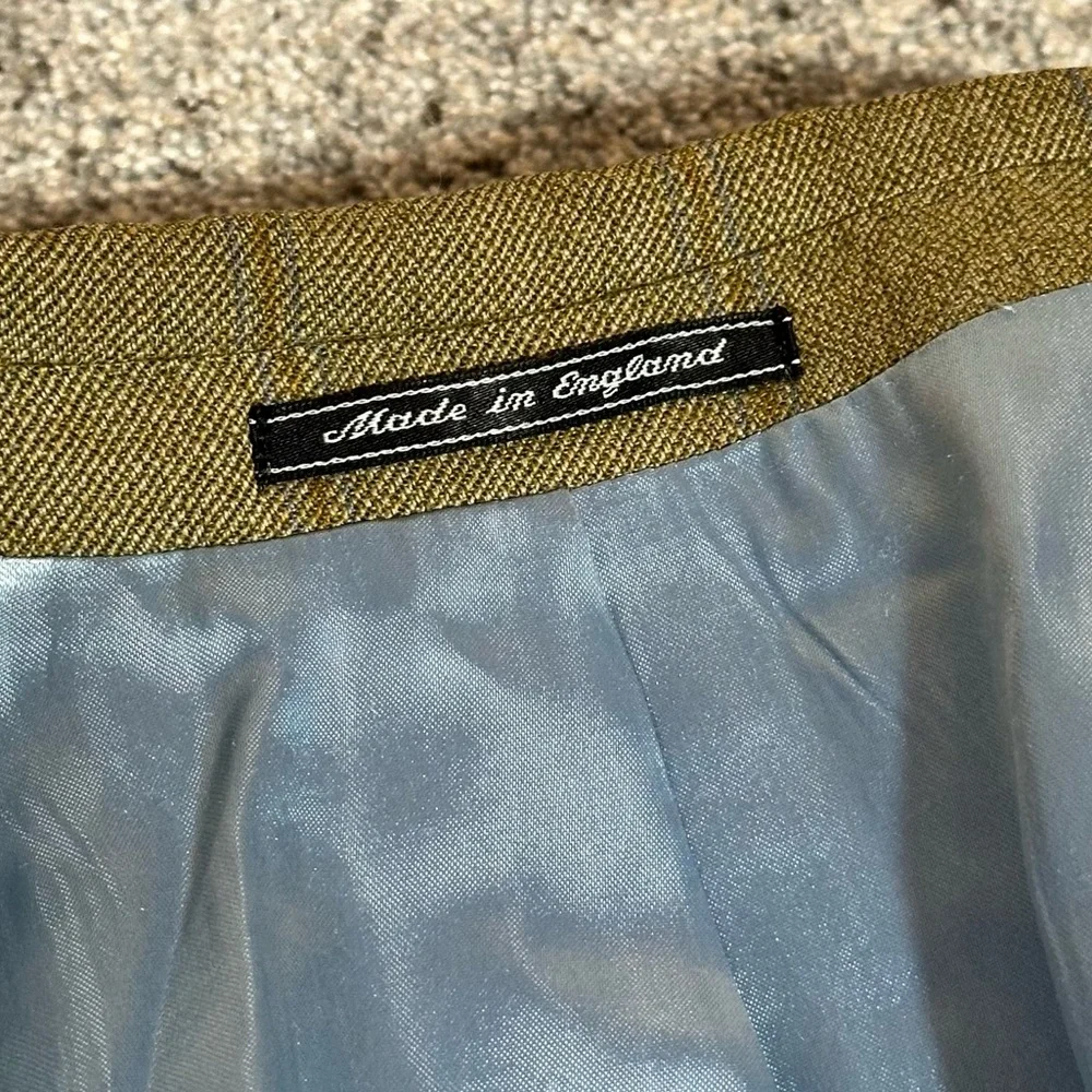 VINTAGE Turnbull & Asser Pure Wool Sport Coat - Made in England - 34R (Small)